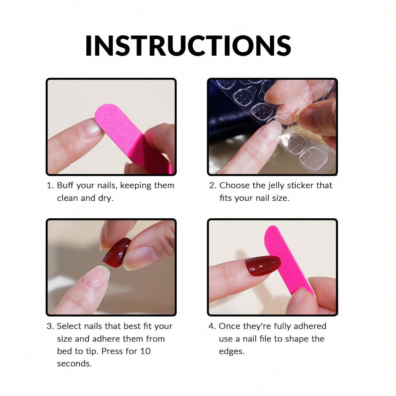 Medium Almond 10Pcs Press On N - đánh giá và giá Nail Art Pink Cat Eye