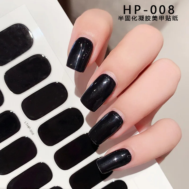 16Tips UV Semi-Cured Gel Nail  - đánh giá và giá Striping Tape Nail