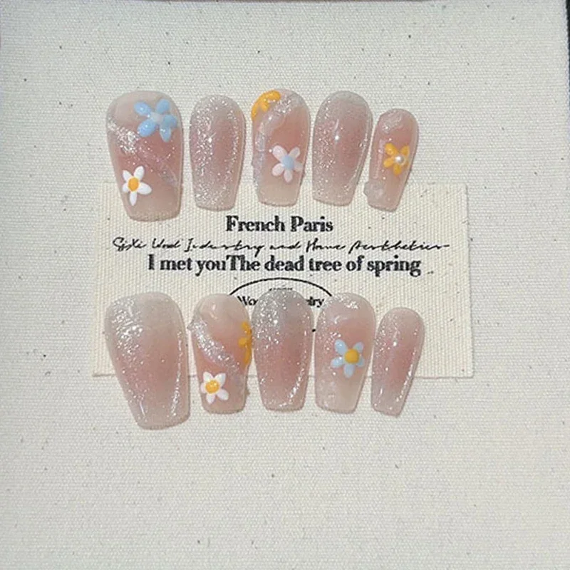 10pcs Cute Handmade Cat Eye Po - đánh giá và giá Nail Art Pink Cat Eye