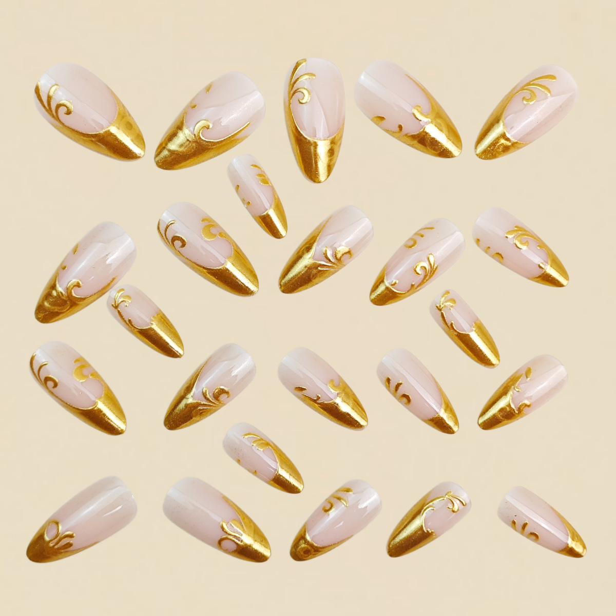 3D Fake Nails for Women Girls  - đánh giá và giá Nail Art Aesthetic
