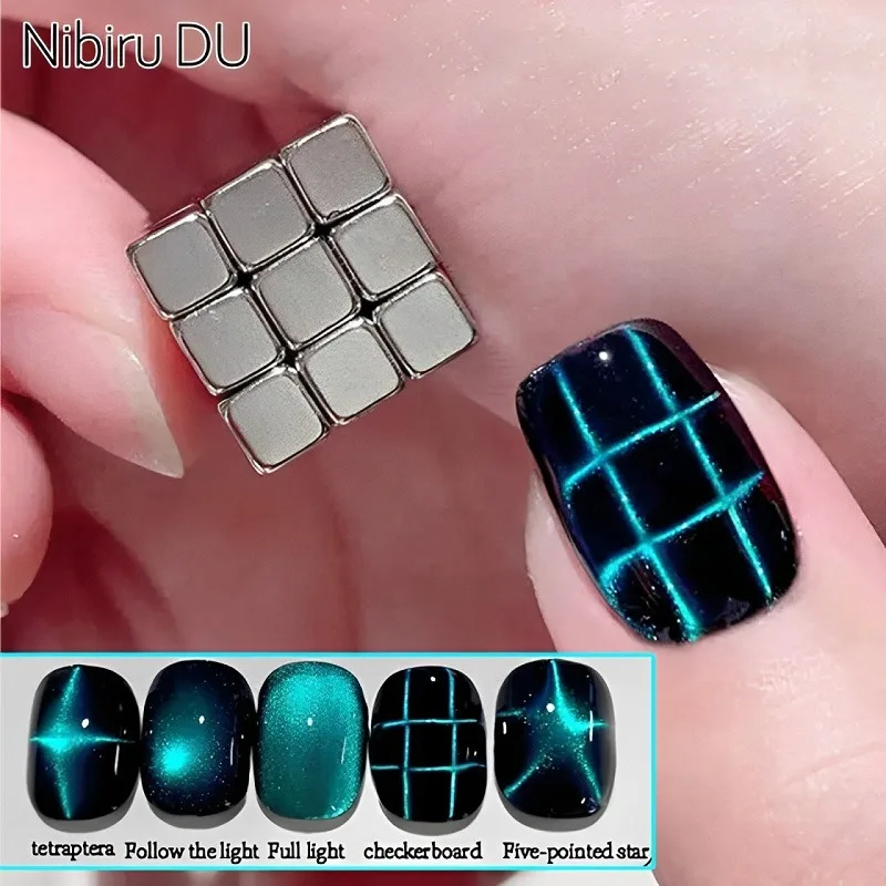 27pcs Cat Eye Magnet Cube for  - đánh giá và giá Striping Tape Nail