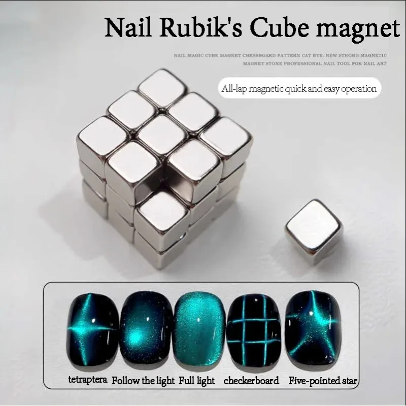 27pcs Cat Eye Magnet Cube for  - đánh giá và giá Striping Tape Nail