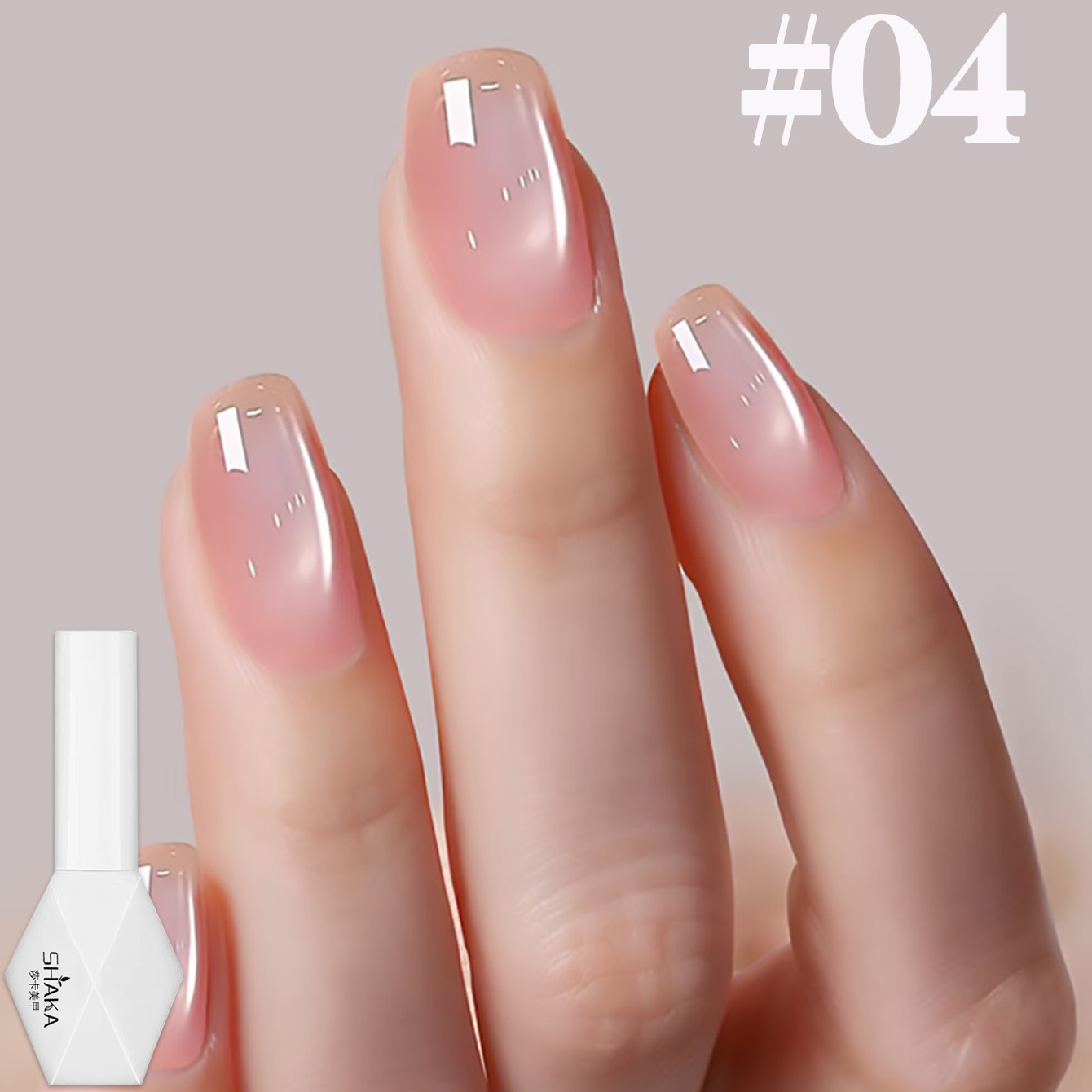 SHAKA 1-12pcs Summer Popular I - đánh giá và giá Nail Art Pink Cat Eye