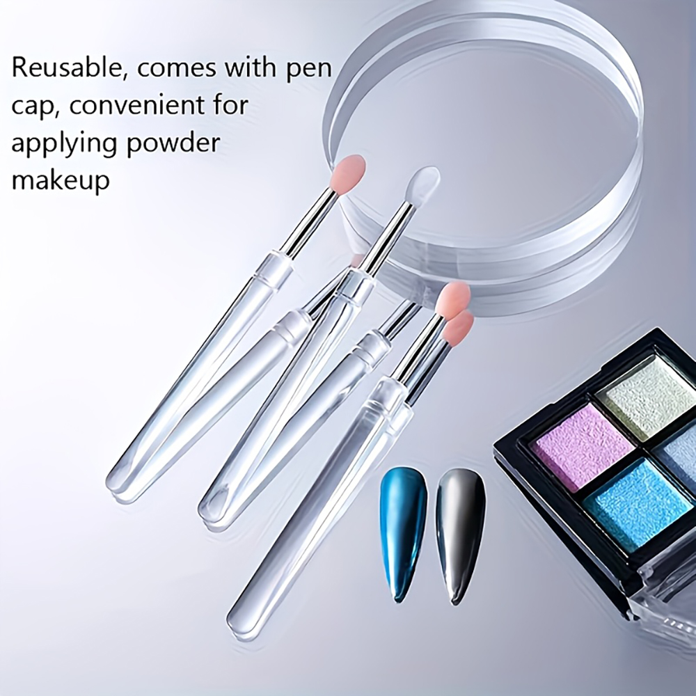 Reusable Chrome Glitter Applyi - đánh giá và giá Nail Art Chrome
