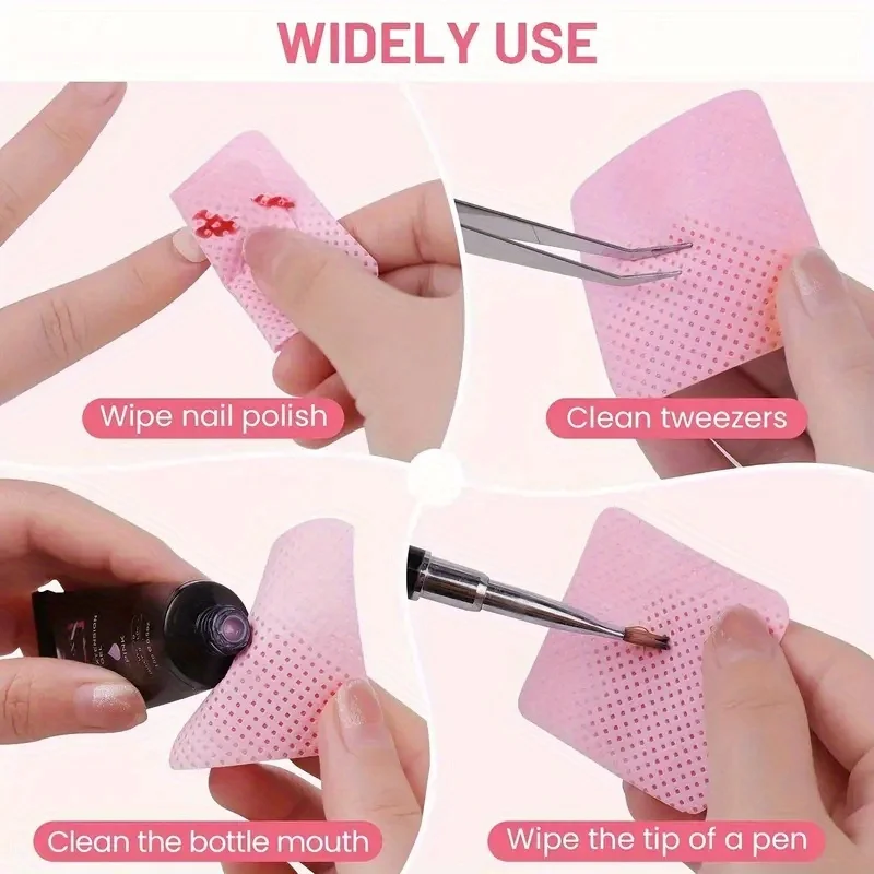 20/600Pcs Lint Free Nail Wipes - đánh giá và giá Nail Art Ideas