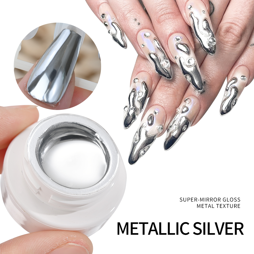 Mirror Metallic Nail Polish Ge - đánh giá và giá Nail Art Chrome