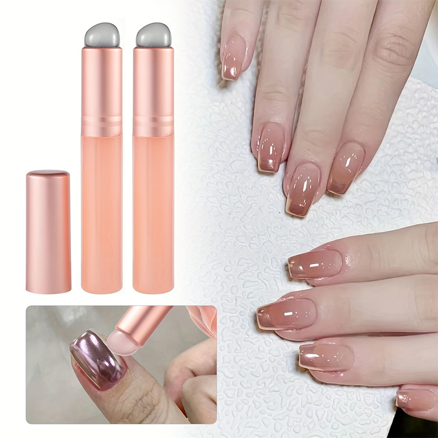 1/2/3pcs Silicone Nail Brush,  - đánh giá và giá Nail Art Chrome