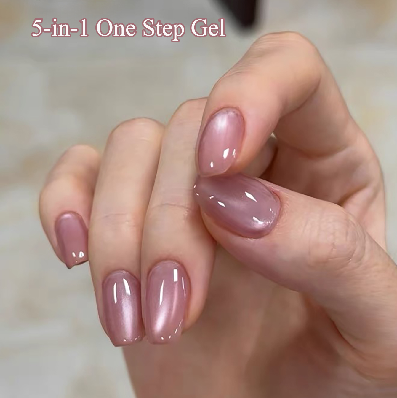 SHAKA 1pcs Summer Flash Hibisc - đánh giá và giá Nail Art Pink Cat Eye