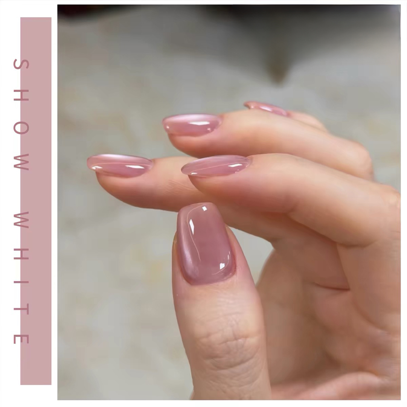 SHAKA 1pcs Summer Flash Hibisc - đánh giá và giá Nail Art Pink Cat Eye